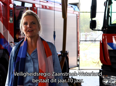 Screenshot uit de VrZW 10 jaar video