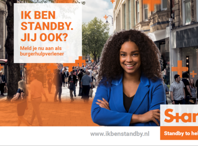 Foto van de voorkant van de website ikbenstandby.nl