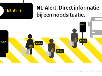 NL alert. Direct informatie bij een noodsituatie.