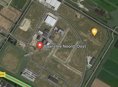 Luchtfoto van locatie toekomstige crisisnoodopvang in Purmerend