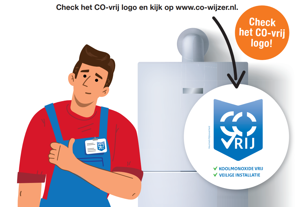 Check CO vrij