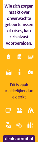 Denk vooruit website banner