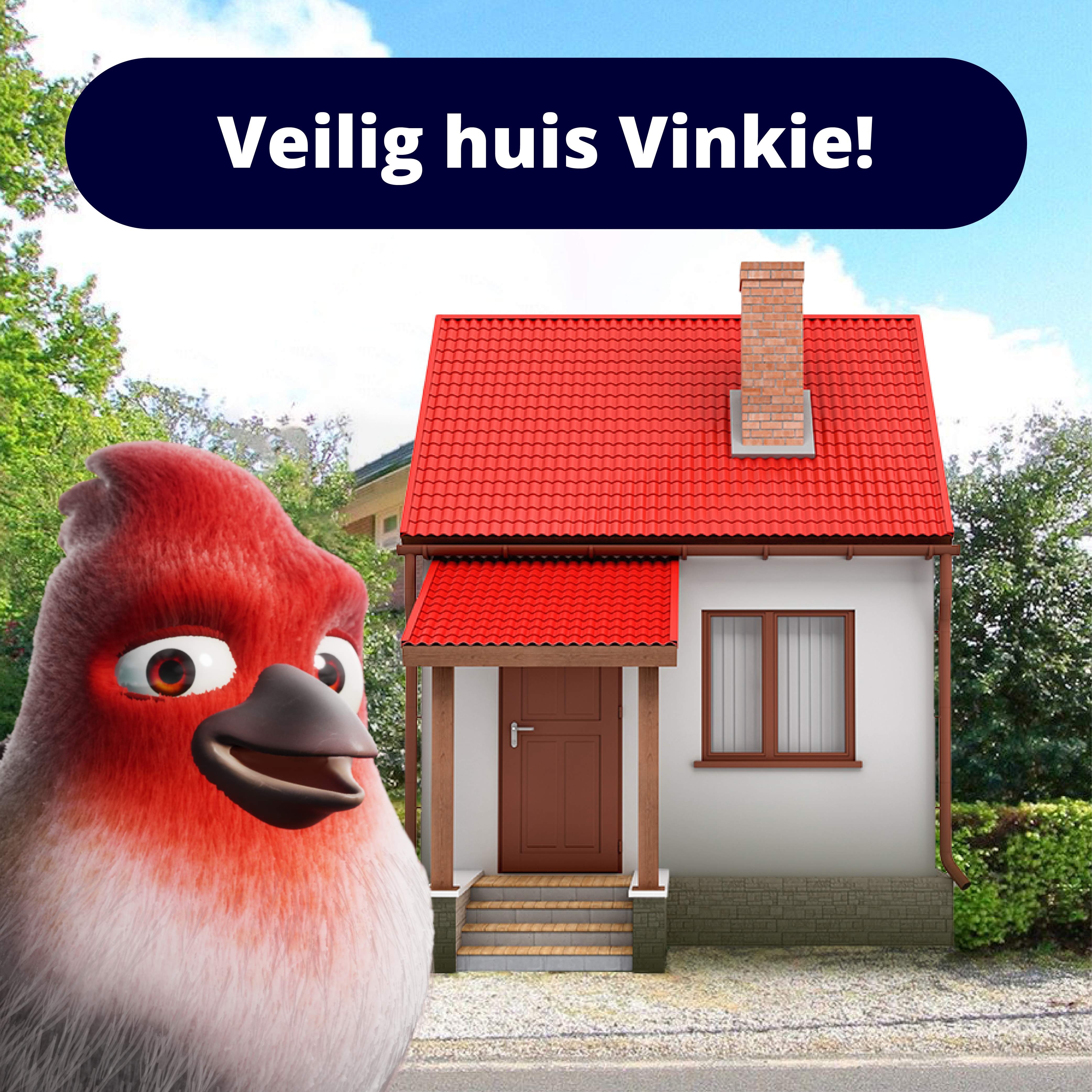 Veilig huis vinkie