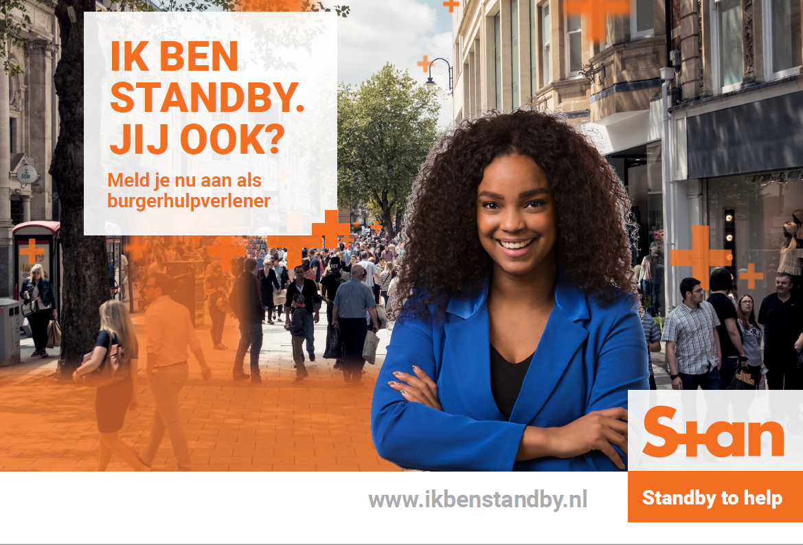 Foto van de voorkant van de website ikbenstandby.nl